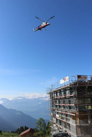 Zoom: Anflug Baustelle